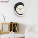 Mandelda免打孔钟表挂钟现代简约客厅家用时尚 饰墙 大气创意时钟装