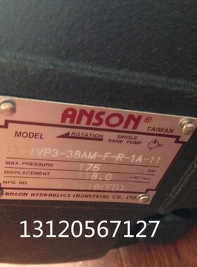 安颂ANSON定量泵IVP32-21-19AM-F-R-86AA-11