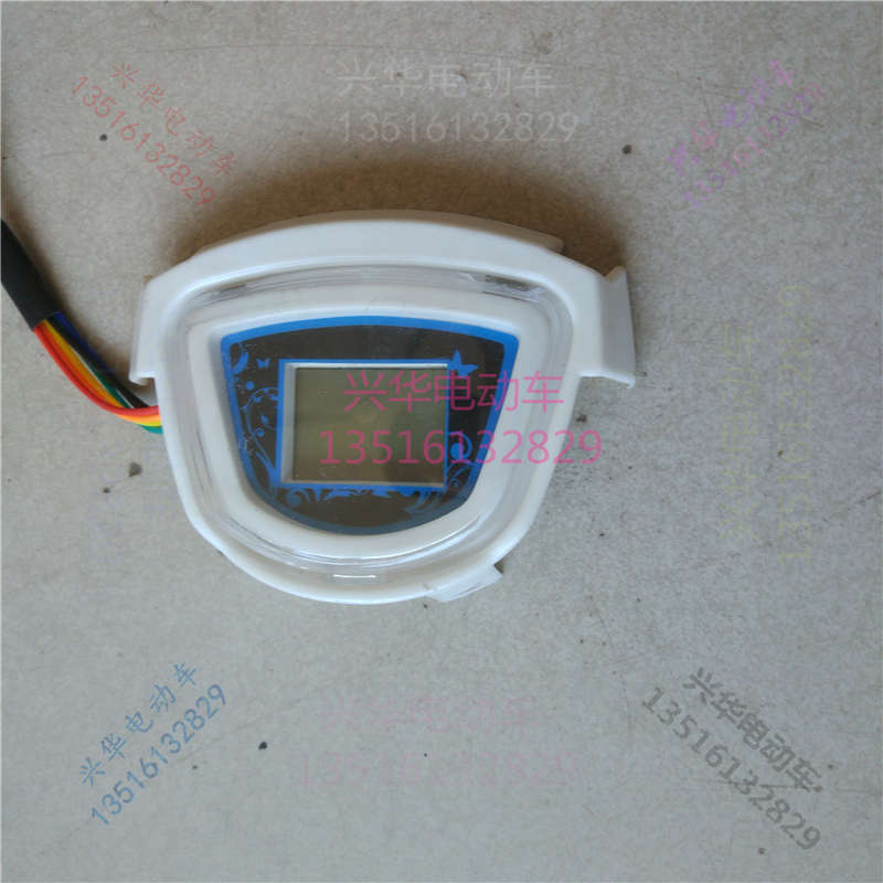 仪表专用电量仪显示器朗电动车电y动车48v60v码动通用表盘液晶小