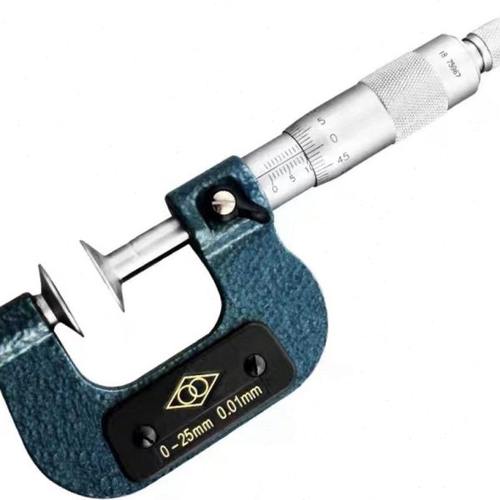 现货哈量电子数显外径千分尺0-25高精度螺旋测微电子公法线精度0.