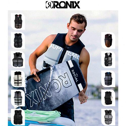 美国RONIX大浮力救生衣男款极限运动摩托艇钓鱼浮潜冲浪救生马甲