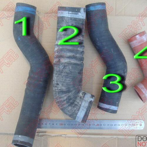 中冷软管 增压器管 空气管 五十铃 庆铃 100P 天王 天皇 庆铃原厂