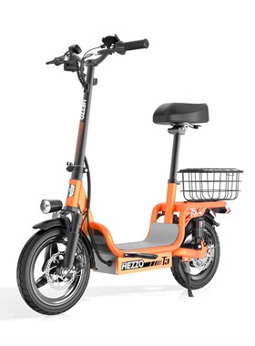 3 eo电动自行车48v1x5A长续航电动车便携接娃买菜代步车