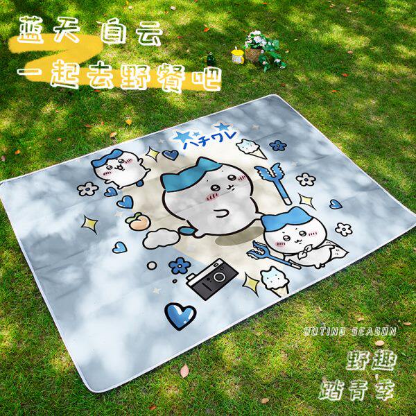 卡通野餐垫防潮垫露营户外地垫便携野炊春游草坪垫出游踏青野餐布