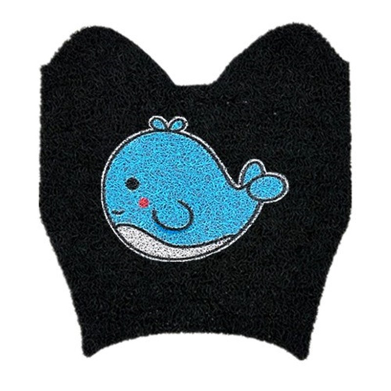 适用九号F90电动车脚垫9号F系列F60/F35踏板垫卡通防水丝圈脚踏垫