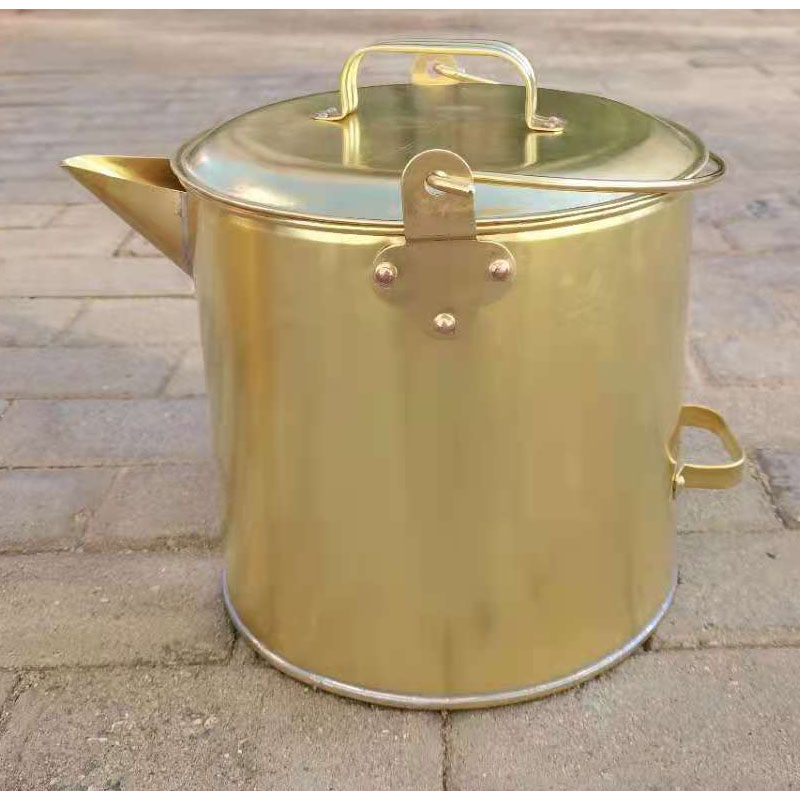 防爆铜桶纯铜加厚消防桶汽油柴油桶10升20升15升加油站专用油桶