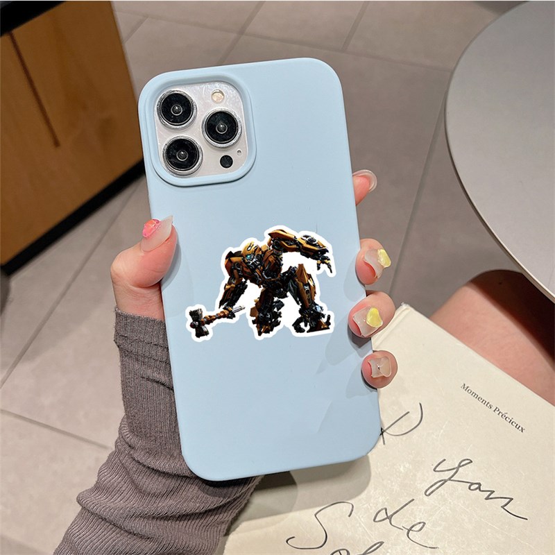 50张变形金刚酷炫动漫卡通立体画面贴纸男孩礼物装饰笔记本头盔文