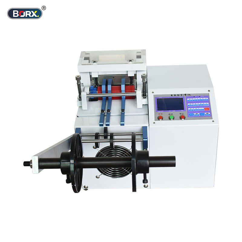 微电脑切管机pvc管切割机硅胶管pe管剪管机小型全自动胶管裁切机