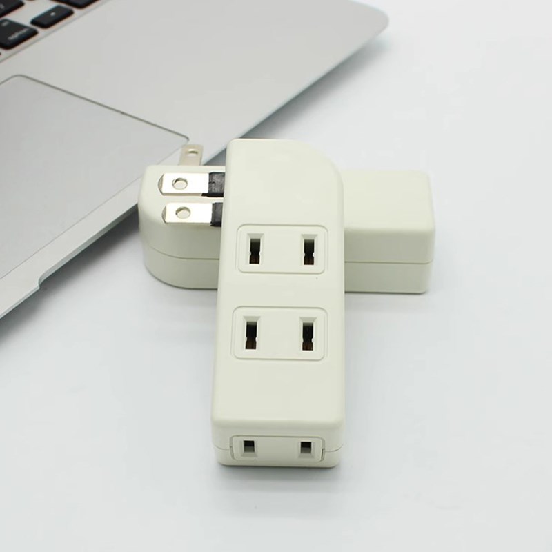 一转四扩展三插位转换器沙发电视床头柜缝隙插Q座侧面变向分插排