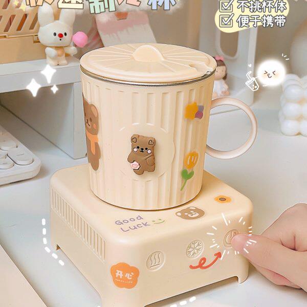 快速冷热杯加热制冷杯两用寝室小型宿舍办公室便携式冰镇饮料神器