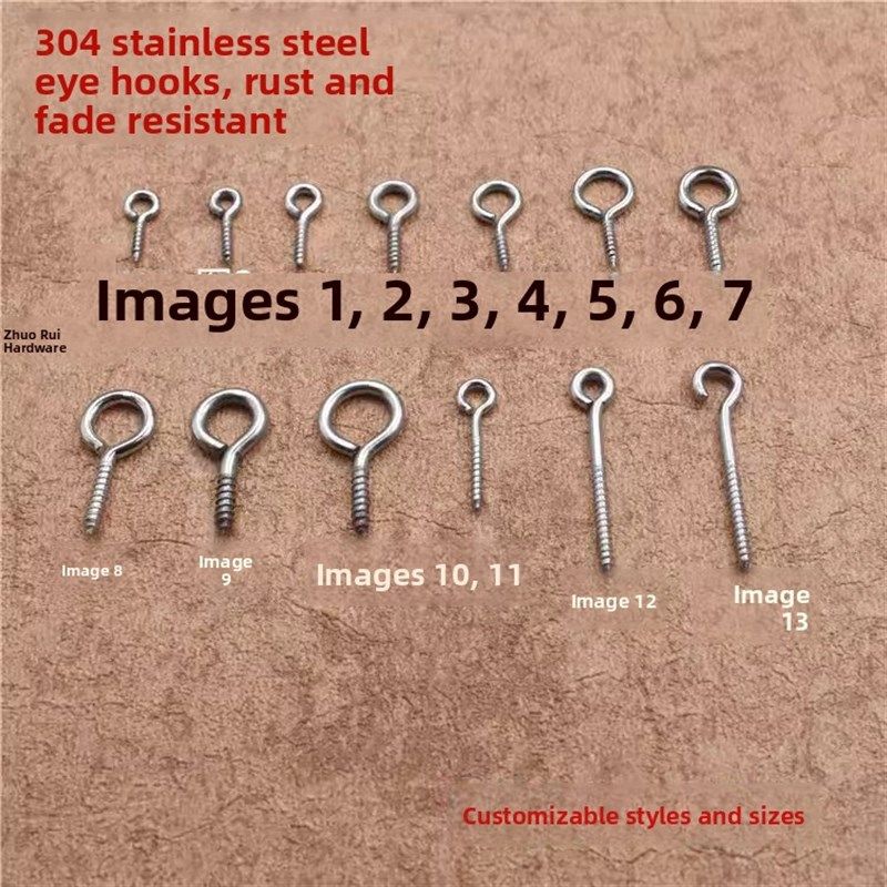 304不锈钢许愿瓶漂瓶羊眼钉带圈自攻羊眼螺丝DIY五金九字针,搬运/仓储/物流设备,其他起重搬运设备,淘宝优惠券,粉丝福利购,淘宝优惠卷