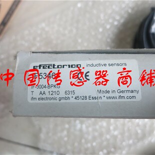 全新易福门电感式传感器IF5346非齐平安装质量保证 当天发货