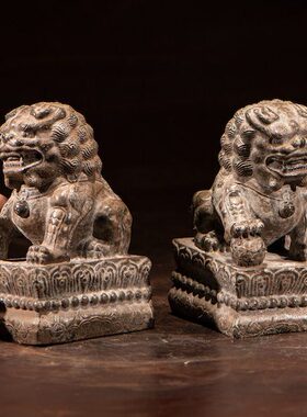 博物馆系列《大明·卢沟桥·镇狮》雕像复刻（小比例版）