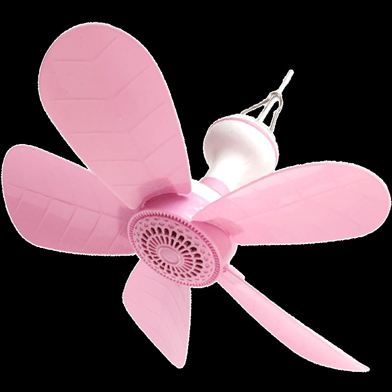 小吊扇迷你微风学生宿舍床上蚊帐D超静音电风扇小型家用大风力