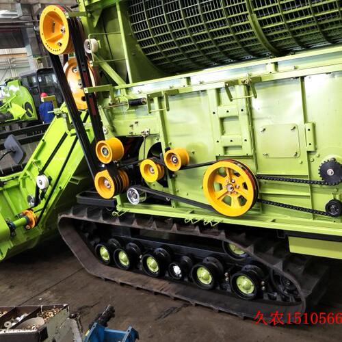 18年新款中联安徽谷王履带自走PL40/50收割机原装支重轮承重轮成