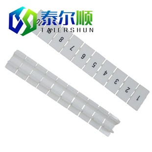 供应KZ4/5/6m/8/10/12标记条接线端子排空白数字印字标号