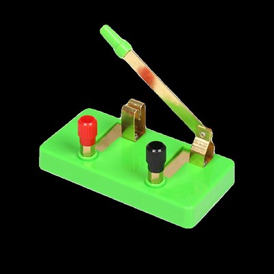 大号磁吸式单刀单掷开关插座物理电学G电路实验教学演示器材教具