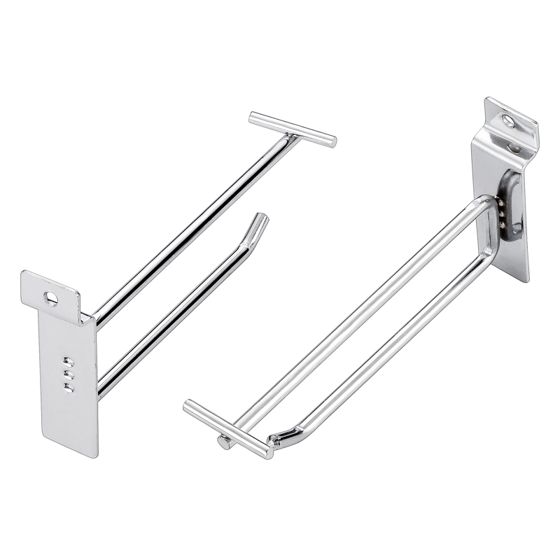 槽板挂钩槽板双线挂钩超市商场标价挂钩坑板槽板标价Y签牌货架挂