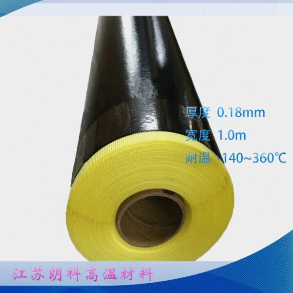 涂层特铁氟龙耐高温胶布PTFE 纯黑色 防静电胶带包装机封口机