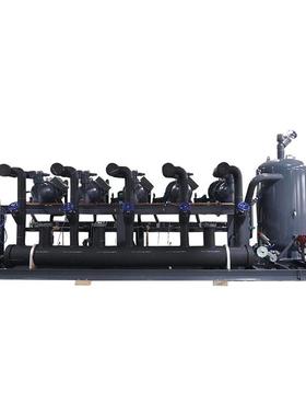 厂家供应复盛螺杆高低温五并联LBGF-3510D+2480L制冷全套设备