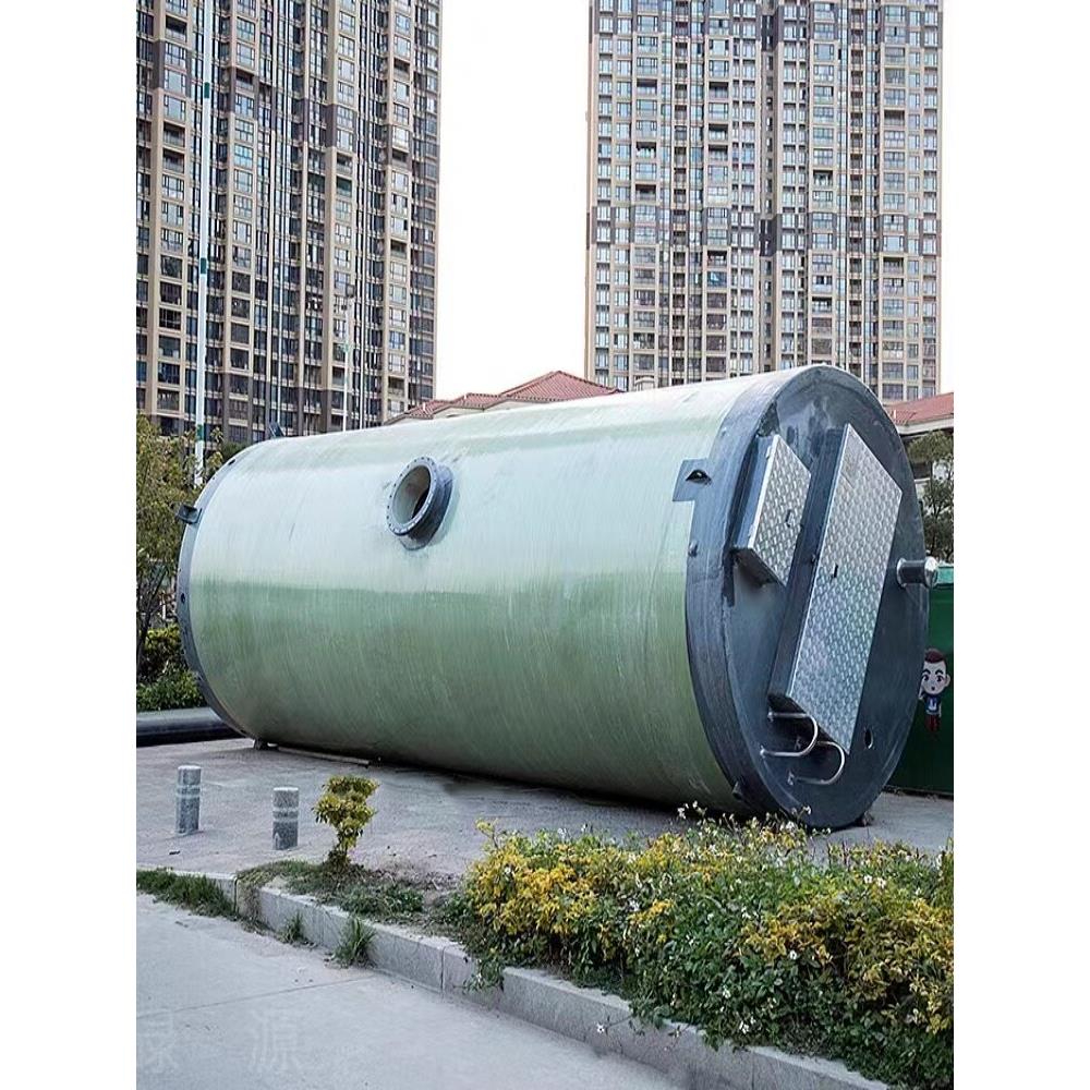 一体化装配式泵站地下雨水提升泵玻璃钢污水提升站泵广东生产厂家