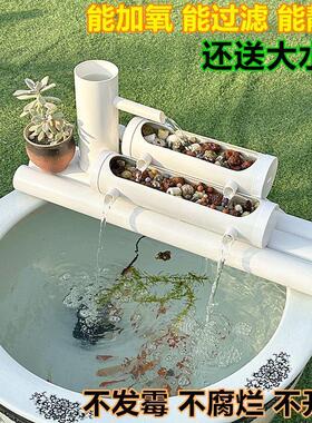 无电自动水循环鱼缸桌面小型2026新款水泵免换水生态懒人家用客厅