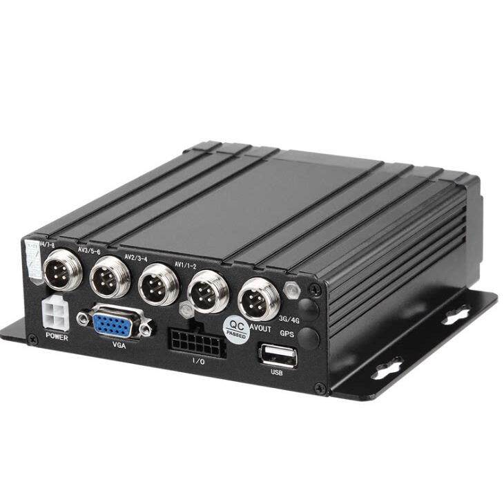 AHD720P960P车载录像机4路监控录像 4G远程定位车载监控录像卡机