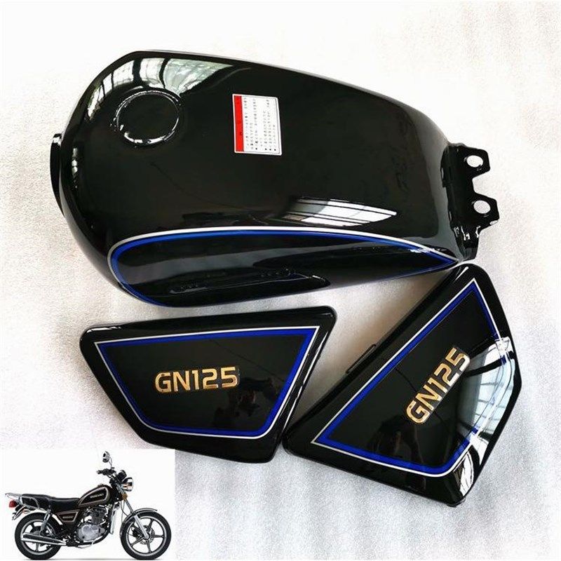 德国进口适用铃木太子摩托车配件GN125仿太子燃油箱豪爵HJ125-8太