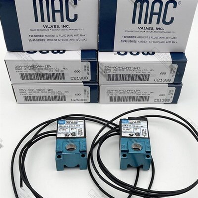 全新正品MAC电磁阀35A-ACA-DDAA-DDF-DDBA-1BA高频阀真空阀-DC24V