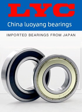 LYC洛阳电机轴承6000 6001 6002 6003 6004 6005 6006 6007E-RZ-Z