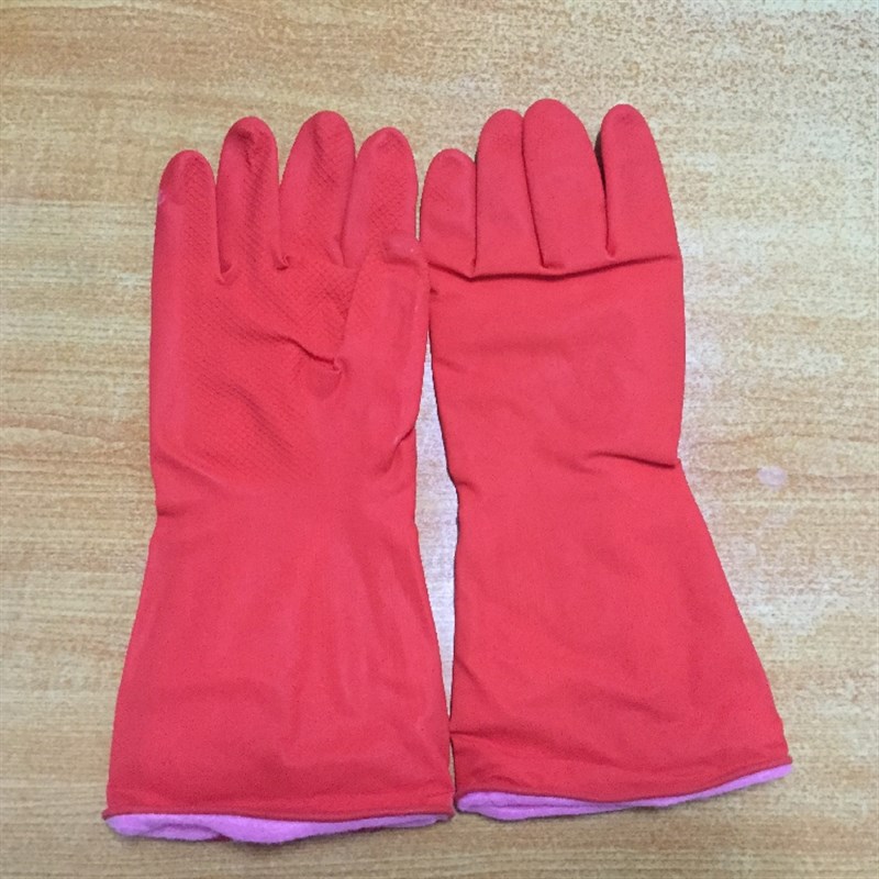 实验室乳胶棉绒手套防寒保暖  韩国设备先进技术耐久型手套可开票