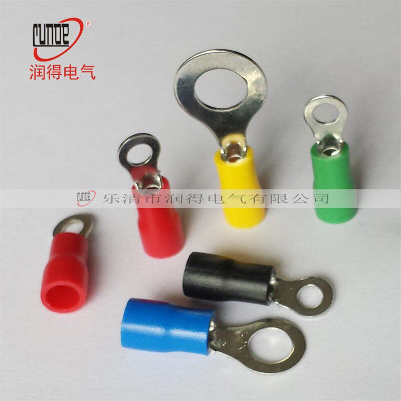 RV5.5-6 圆形绝缘端子 冷压端子 铜鼻子线耳 500只/包