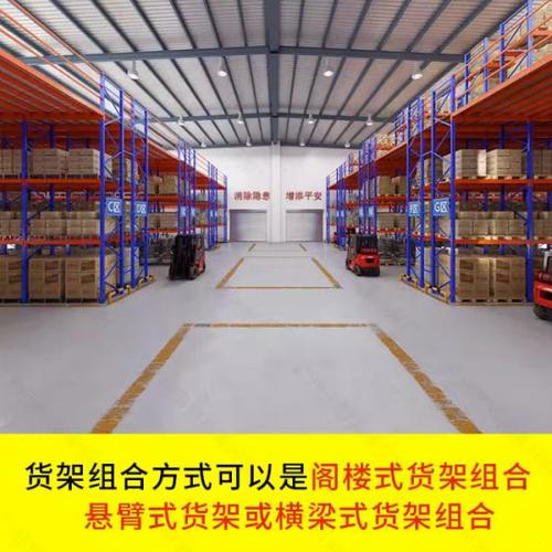 定制阁楼平台钢结构搭建仓库房隔二层室内厂房夹层可拆卸重型货架