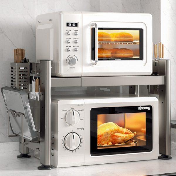 厨房微波炉置物架多功能烤箱电饭锅一体支架台面多层双层收纳架子,厨房/烹饪用具,微波炉置物架,淘宝优惠券,粉丝福利购,淘宝优惠卷