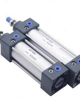亚德客标准气缸SC50X25S 50S 75S 100S 125S 150S 175S 200S 225S