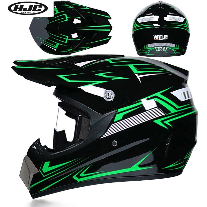 Hjc越野头盔电动自行车头盔男子越野拉力赛头盔山地下坡头盔女子