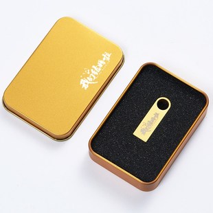 18年老店16G高速婚庆典婚礼品金属小U优盘激光定制LOGO做图案车载