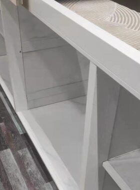 特厚瓷砖灶台立柱收封边卡槽铝材砖夹橱柜白色铝合金方管全套配件