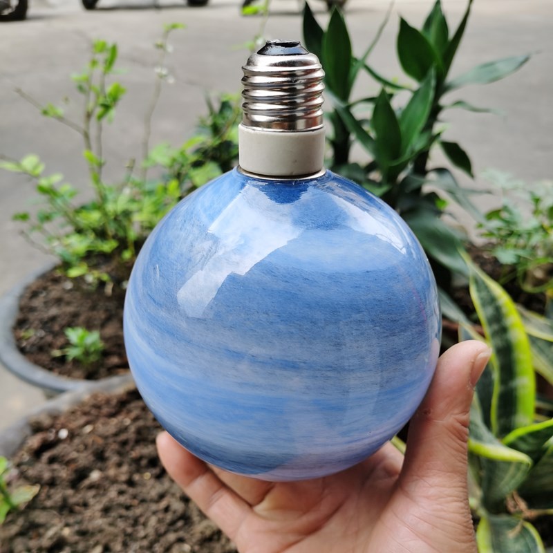 E27螺丝灯泡创意艺术星球玻璃罩球灯泡Led气氛装饰个性化DIY灯泡