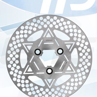 PTENG电动车改装刹车碟盘200/220/245mm六芒星5.7/7.0电摩碟刹盘