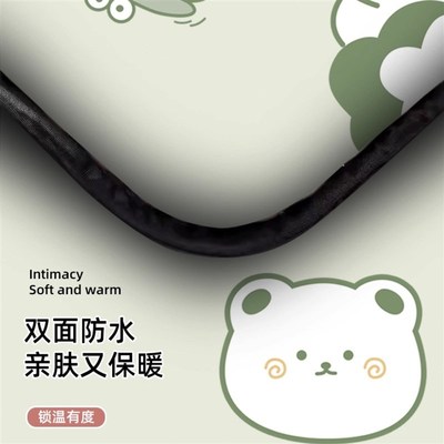 电动车挡风被冬季双面防水电瓶摩托车加绒加厚防风四季通用防寒罩