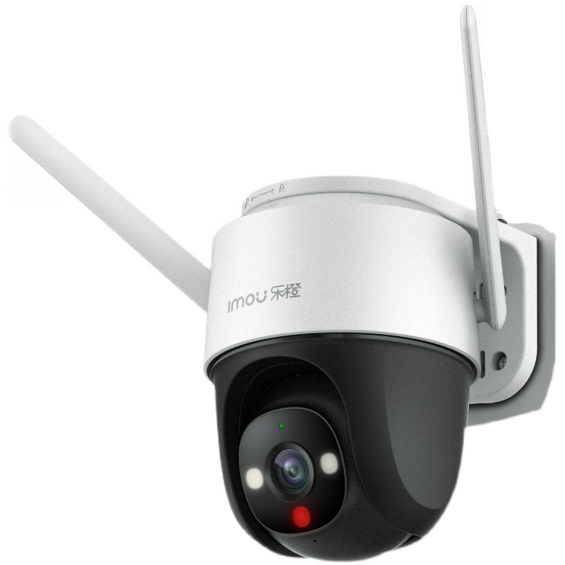 大华乐橙400万室外防水摄像头彩色高清360度全景家用无线网络监控