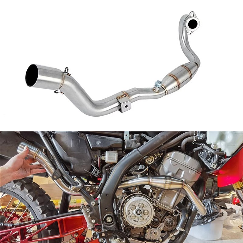 适用本田CRF250L/300L川崎KLX230越野摩托车改装排气管远征军套装