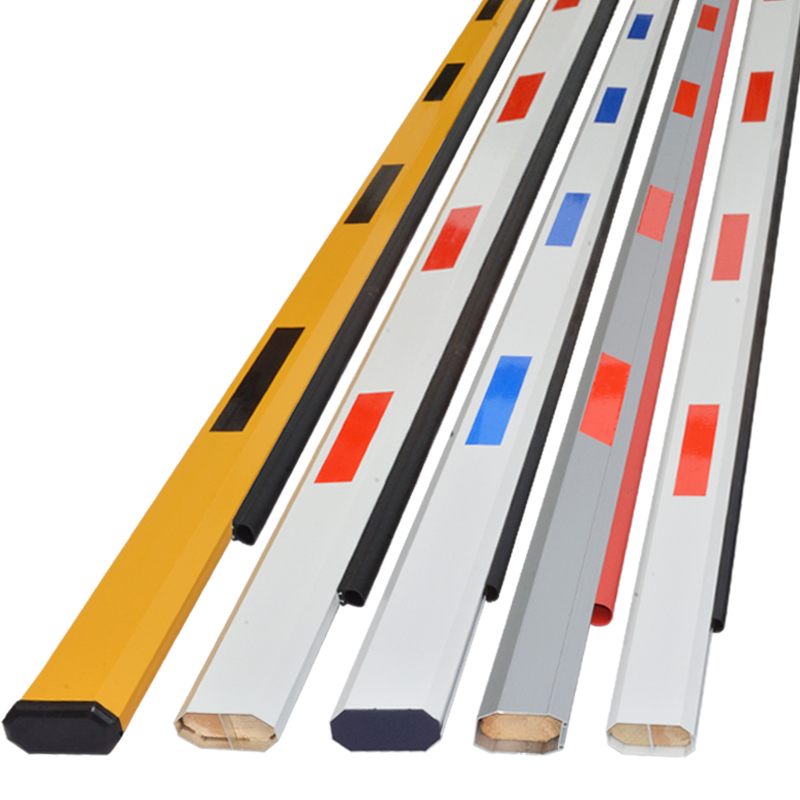 道闸栏杆带胶条停车场自动升降起落杆小区门口门卫停车杆道闸杆子