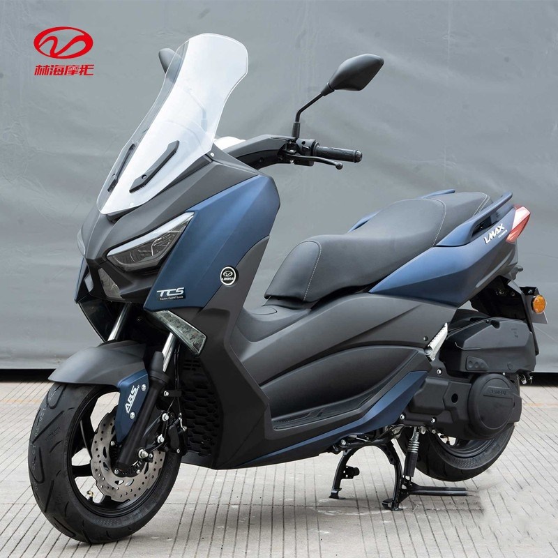 林海150水冷电喷踏板摩托车LMAX前后ABS+TCS新款燃油整车可上牌