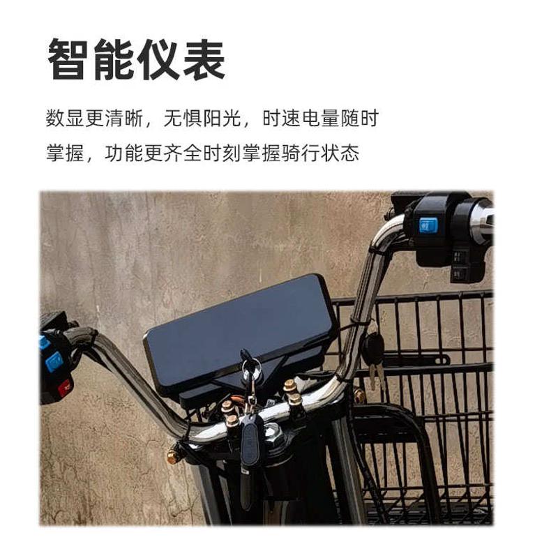 高速电动三轮车长跑电瓶代步车家用农用货车载重王拉货牛马大力