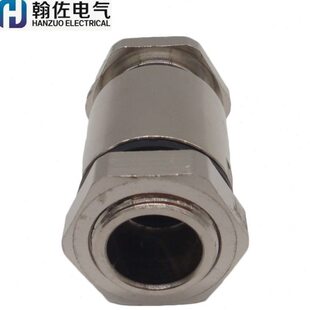 4包邮船用式通径夹现货电缆T332电*接头M4填料函 J镀镍料函2满4紧