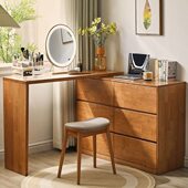尾小户型收纳柜北欧简约梳妆台抽屉柜实木斗柜客厅电视柜床储物柜