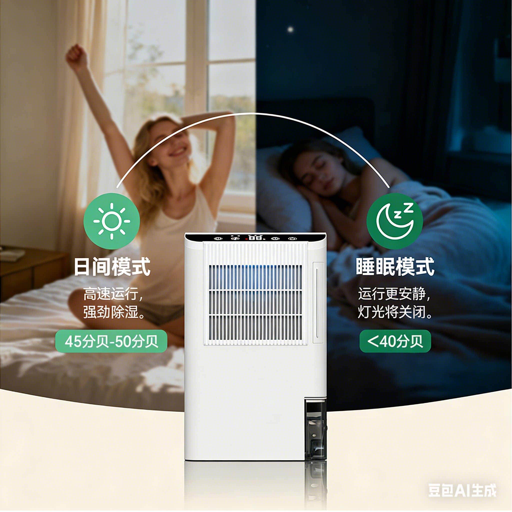 转轮除湿机家用静音烘干除湿机室内客厅除潮地下室回南天美规欧规