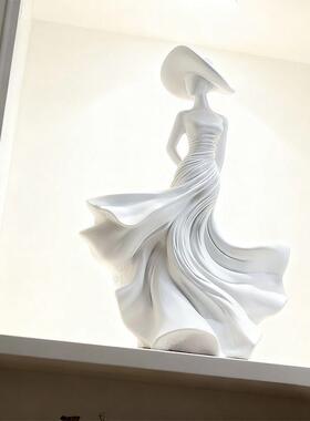 欧式魅影女神雕塑摆件客厅桌面装饰品树脂工艺品客厅玄关艺术摆设